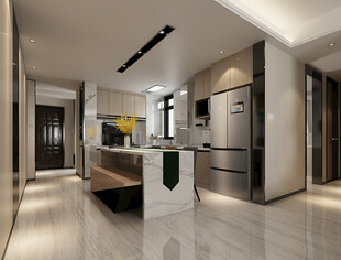 现代简约高级感新中式复古风客厅