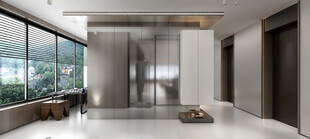 现代简约高级感新中式复古风客厅