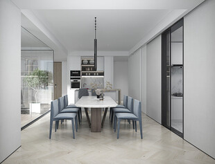 现代简约高级感新中式复古风客厅