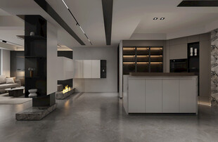 现代简约高级感新中式复古风客厅