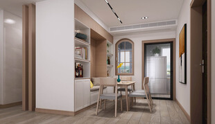 日式家居北欧室内装修原木风客厅