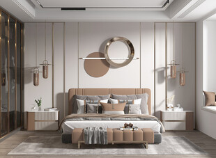 小空间次卧室室内设计现代简约风