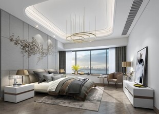 小空间次卧室室内设计现代简约风