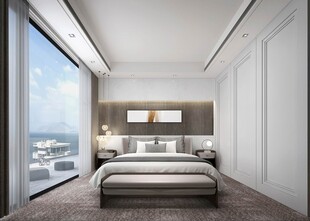 小空间次卧室室内设计现代简约风