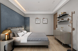 小空间次卧室室内设计现代简约风