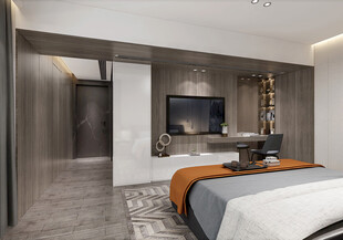 柜子全案设计装修饰卧室空间现代