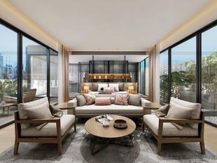 小空间次卧室室内设计现代简约风