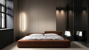 小空间次卧室室内设计现代简约风