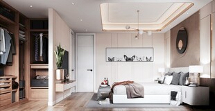 小空间次卧室室内设计现代简约风