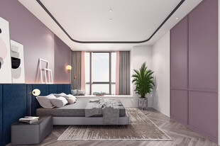 小空间次卧室室内设计现代简约风