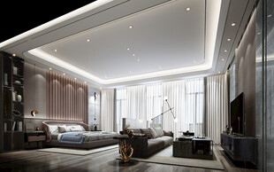 小空间次卧室室内设计现代简约风