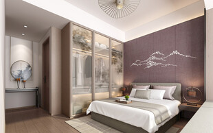 小空间次卧室室内设计现代简约风