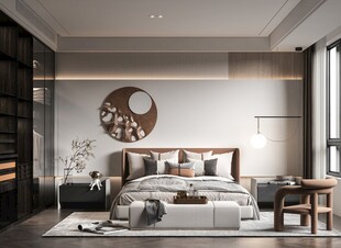 小空间次卧室室内设计现代简约风