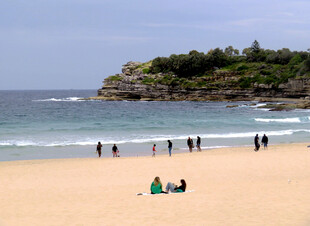 澳大利亚邦迪海滩风景