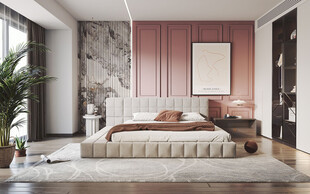 北美欧式卧室空间设计现代田园风