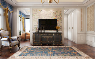 北美欧式卧室空间设计现代田园风