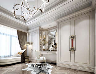 北美欧式卧室空间设计现代田园风