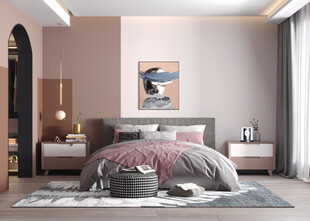 北欧式次卧室空间设计现代田园风