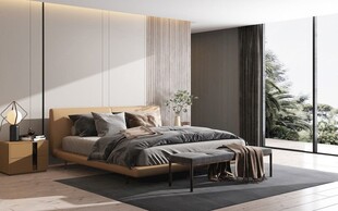 北欧式次卧室空间设计现代田园风