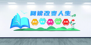 阅读文化墙
