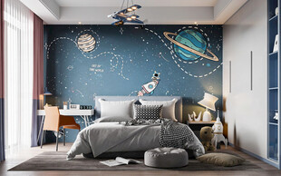 儿童女孩房次卧室北欧现代简约风