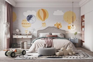 儿童女孩房次卧室北欧现代简约风