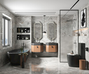 卫生间淋浴室厕所洗手间装修设计