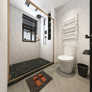 卫生间淋浴室厕所洗手间干湿分离