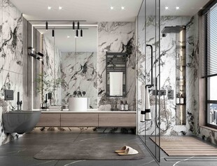 卫生间厕所洗手台盆卫浴家居装修