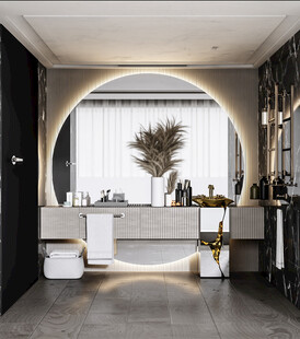 卫生间厕所洗手台盆卫浴家居装修