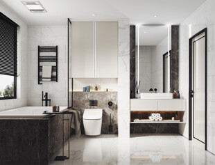 卫生间厕所洗手台盆卫浴家居装修