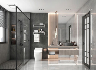 卫生间厕所洗手台盆卫浴家居装修