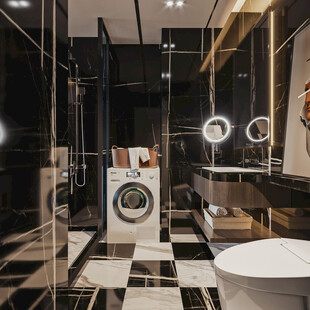 卫生间厕所洗手台盆卫浴家居装修