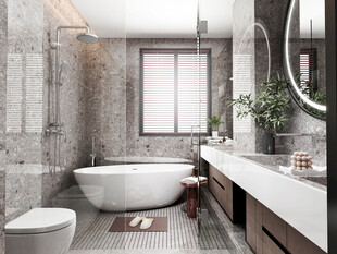 卫生间厕所洗手台盆卫浴家居装修