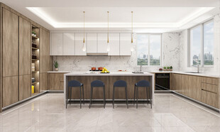 家居客厅卧装修高定现代简约设计