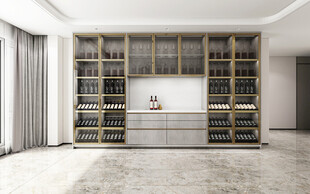 家居客厅卧装修高定现代简约设计