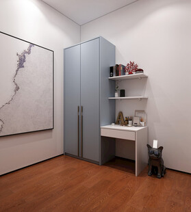 家居客厅卧装修高定现代简约设计