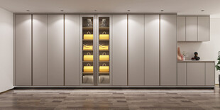 家居客厅卧装修高定现代简约设计