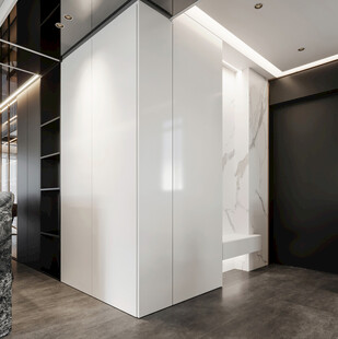 家居客厅卧装修柜子现代简约设计