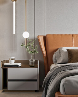 家居客厅卧装修柜子现代简约设计