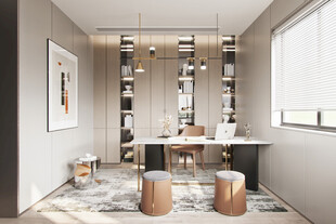 家居客厅卧装修柜子现代简约设计