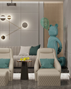 家居客厅卧装修柜子现代简约设计