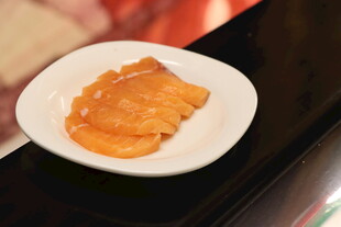 西式自助餐美食三文鱼