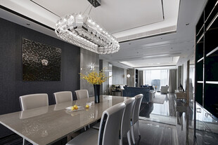 家居客厅卧装修卧室现代简约设计