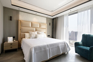 家居客厅卧装修卧室现代简约设计