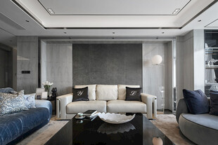 家居客厅卧装修卧室现代简约设计