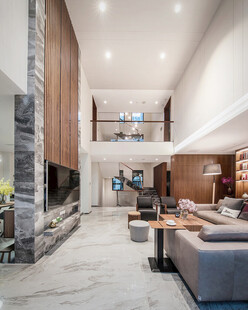 客厅卧室装修极简现代简约中古风