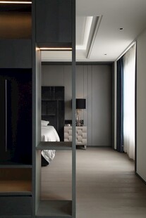 客厅卧室装修极简现代简约中古风