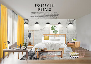 装修乳胶漆北欧家具墙面软装搭配