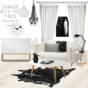 装修乳胶漆北欧家具墙面软装搭配